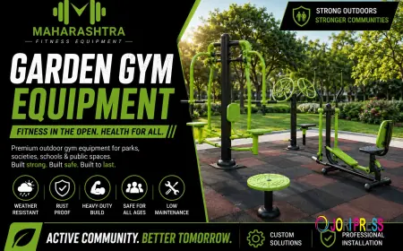 Garden Gym Equipment for Healthy Outdoor Living | Maharashtra Sport