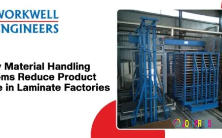 How Material Handling Systems Reduce Product Damage in Laminate Factories