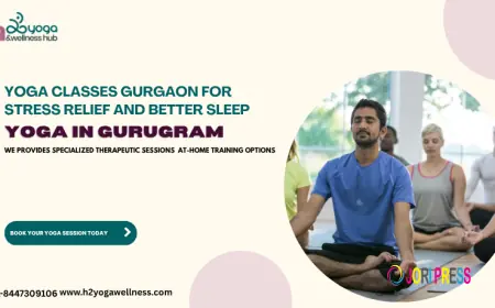 Yoga Classes Gurgaon for Stress Relief and Better Sleep