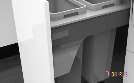 Pull Out Kitchen Waste Bins That Maximise Cabinet Space