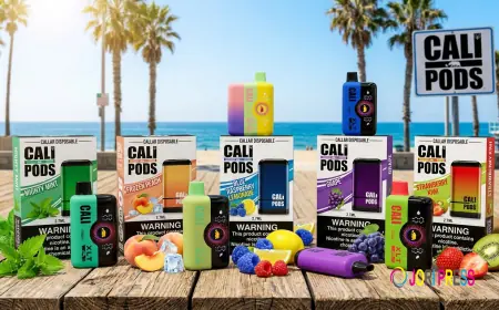 Cali Pods – Premium Disposable Vape with Cali UL20K Black Series & Cali XLT 40K
