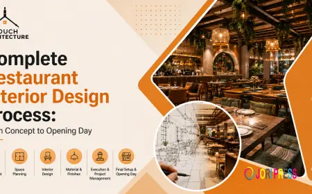 Complete Restaurant Interior Design Process: From Concept to Opening Day