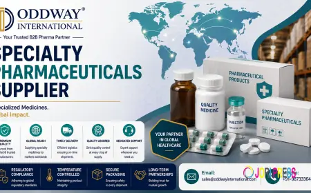 Global Specialty Pharmaceutical Supplier Serving the USA | Oddway