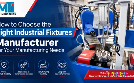 How to Choose the Right Industrial Fixtures Manufacturer for Your Manufacturing Needs