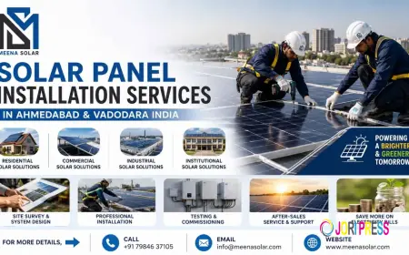 Professional Solar Panel Installation Company in Ahmedabad and Vadodara