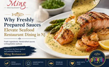 Why Freshly Prepared Sauces Make Seafood Dining Better in NJ