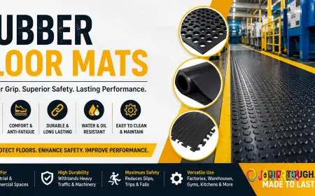 Rubber Floor Mats Explained: Types, Uses, and Key Advantages