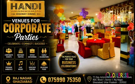 Best Venues for Corporate Parties with Great Food and Service – Handi Highway Dining