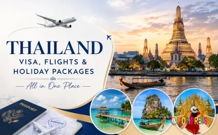 Thailand Visa, Flights & Holiday Packages – All in One Place