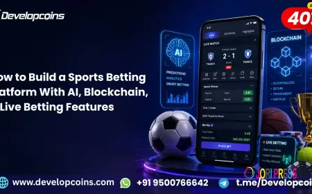 How to Build a Sports Betting Platform With AI, Blockchain, & Live Betting Features