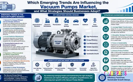 Vacuum Pumps Market Size, Share, Growth, Trends and Forecast