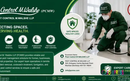 Pest Control M WALSHE LLP Expands Professional Pest Control Services in Ludhiana for Residential and Commercial Properties