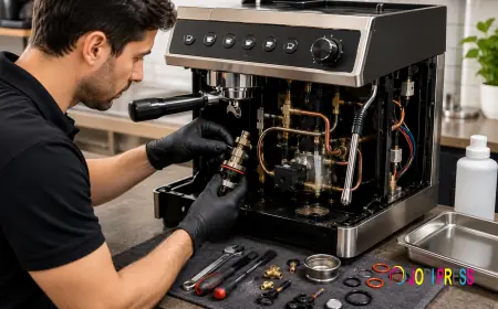 Commercial Coffee Machine Repair Solutions for Dubai Restaurants and Cafés