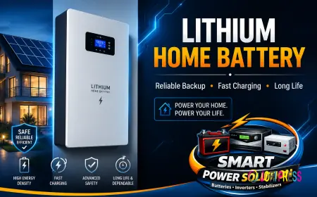 Best Lithium Home Battery for Reliable Power Backup Solutions