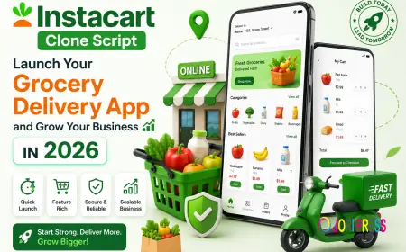 Instacart Clone Script: Build a Profitable Grocery Delivery Business in 2026