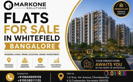Flats for Sale in Whitefield Bangalore – Premium Homes Near IT Parks