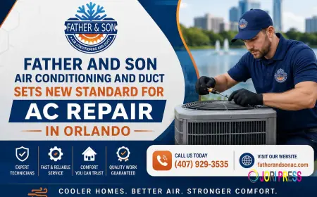 Father and Son Air Conditioning and Duct Sets New Standard for AC Repair in Orlando