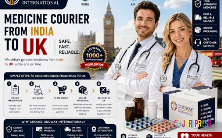 Why Use Oddway for Medicine Courier from India to UK?