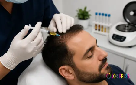 PRP for Hair Loss in Sharjah: A Natural Way to Support Hair Growth