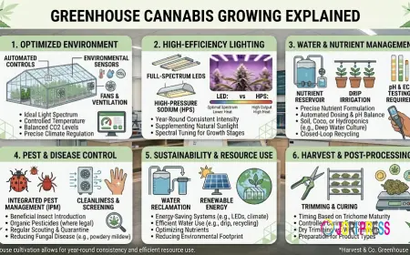 Greenhouse Cannabis Growing Explained