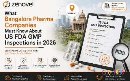 What Bangalore Pharma Companies Must Know About US FDA GMP Inspections in 2026