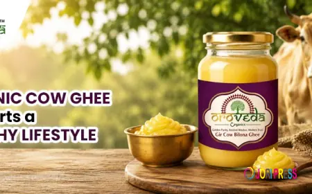 How Organic Cow Ghee Supports a Healthy Lifestyle