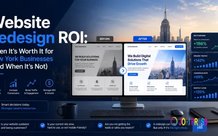 Website Redesign ROI: When It's Worth It for New York Businesses (And When It's Not)