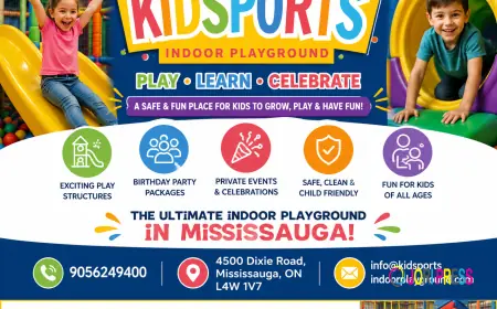 Indoor Play in Mississauga: A Safe and Exciting Experience for Every Child