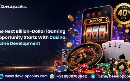 The Next Billion-Dollar iGaming Opportunity Starts With Casino Game Development