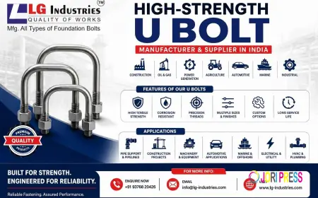 High-Strength U Bolt Manufacturer and Supplier in India