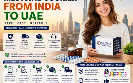 Why Choose Medicine courier from India to UAE for Fast Delivery - Oddway
