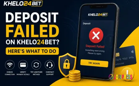Deposit Failed on Khelo24Bet? Here's What to Do