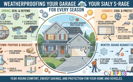 •	Weatherproofing Your Garage for Every Season