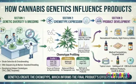 How Cannabis Genetics Influence Products