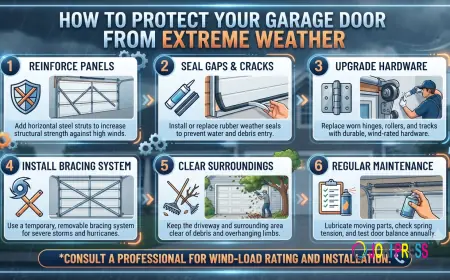 How to Protect Your Garage Door From Extreme Weather