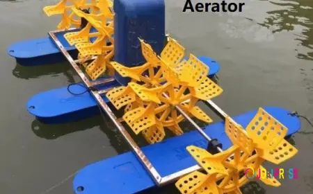 ChinaAerator Paddle Wheel Aerator Drove By Diesel Technology