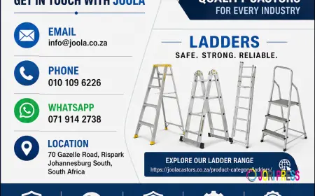 Joolacastors Joola | Castors, Trolleys & Ladders South Africa