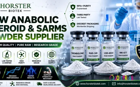 Raw Anabolic Steroid SARMS Powder Supplier for Research & Pharmaceutical Manufacturing