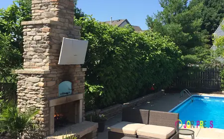 Michigan’s Preferred Outdoor Fireplaces