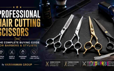Professional Hair Cutting Scissors: The Complete Buying Guide for Barbers & Stylists