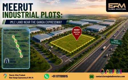 Meerut Industrial Plots: IMLC Land Near the Ganga Expressway