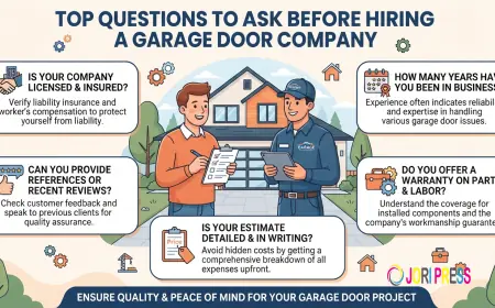 Top Questions to Ask Before Hiring a Garage Door Company