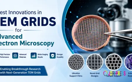 Latest Innovations in TEM Grids for Advanced Electron Microscopy