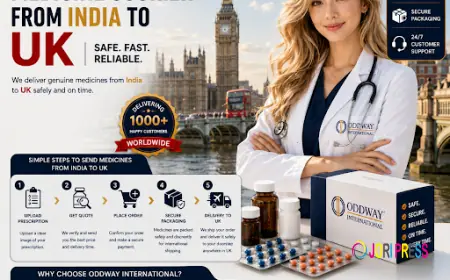 Looking for a Medicine Courier from India to UK? Start Here - Oddway
