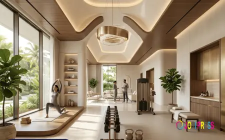 Luxury Gym Interior Design: Where Fitness Meets Sophisticated Living