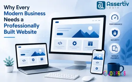 Why Every Modern Business Needs a Professionally Built Website