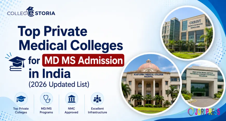 Top Private Medical Colleges for MD MS Admission in India (2026 Updated List)