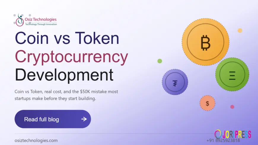 Coin vs Token: The $50K Mistake Most Startups Make in Crypto Development