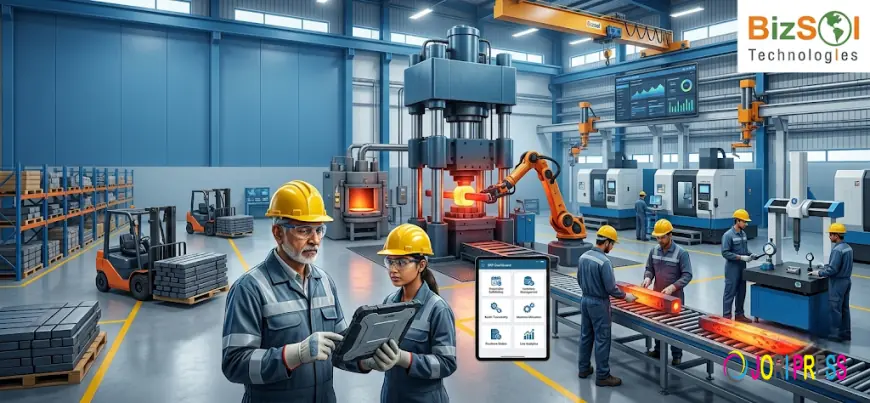 ERP for Forging: Transforming Metal Manufacturing with Smarter Business Management