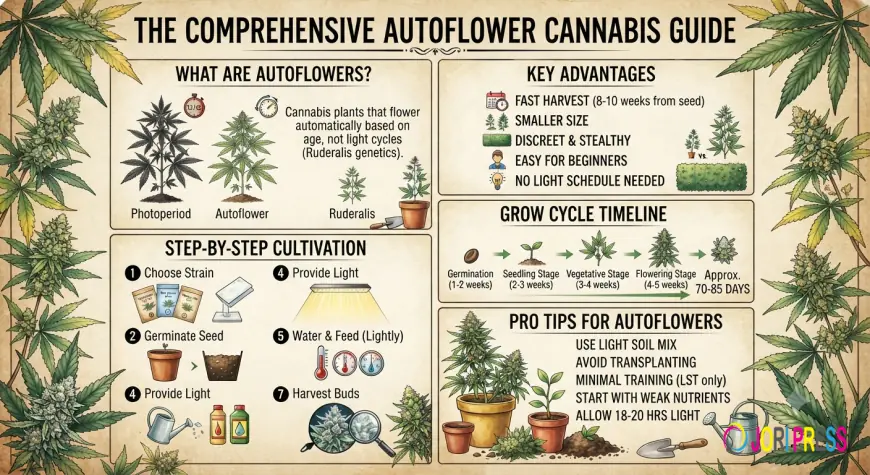Autoflower Cannabis Guide: Everything You Need to Know About Autoflower Cannabis